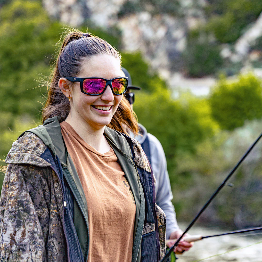 Breach - Matte Black - Pink Polarized ANSI Z87+ - Image 3