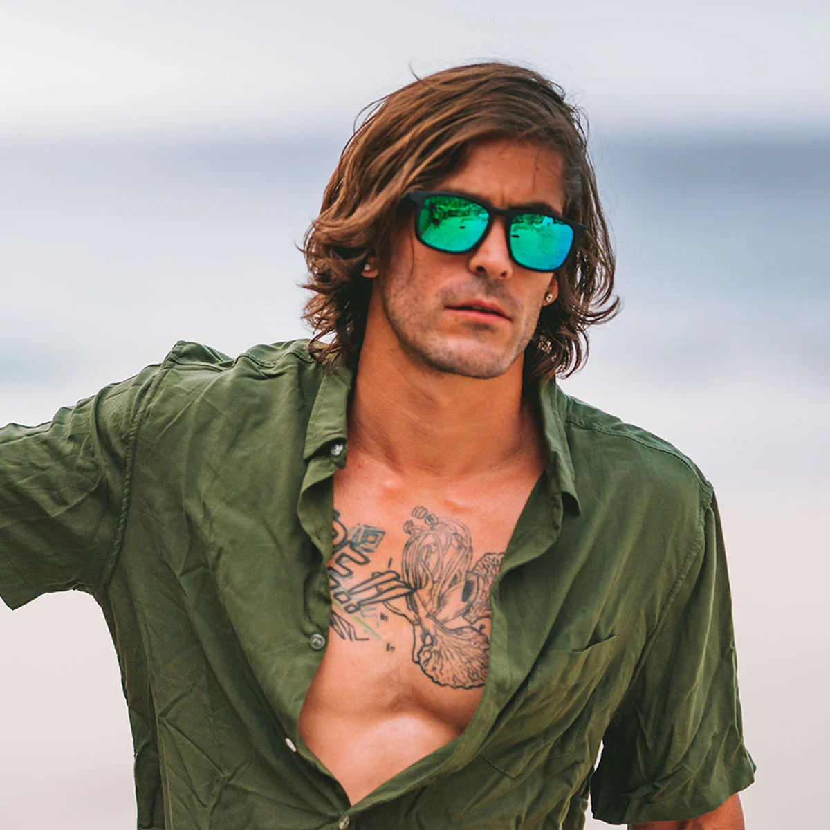 Floaties - Matte Black - Green Machine Polarized - Image 3