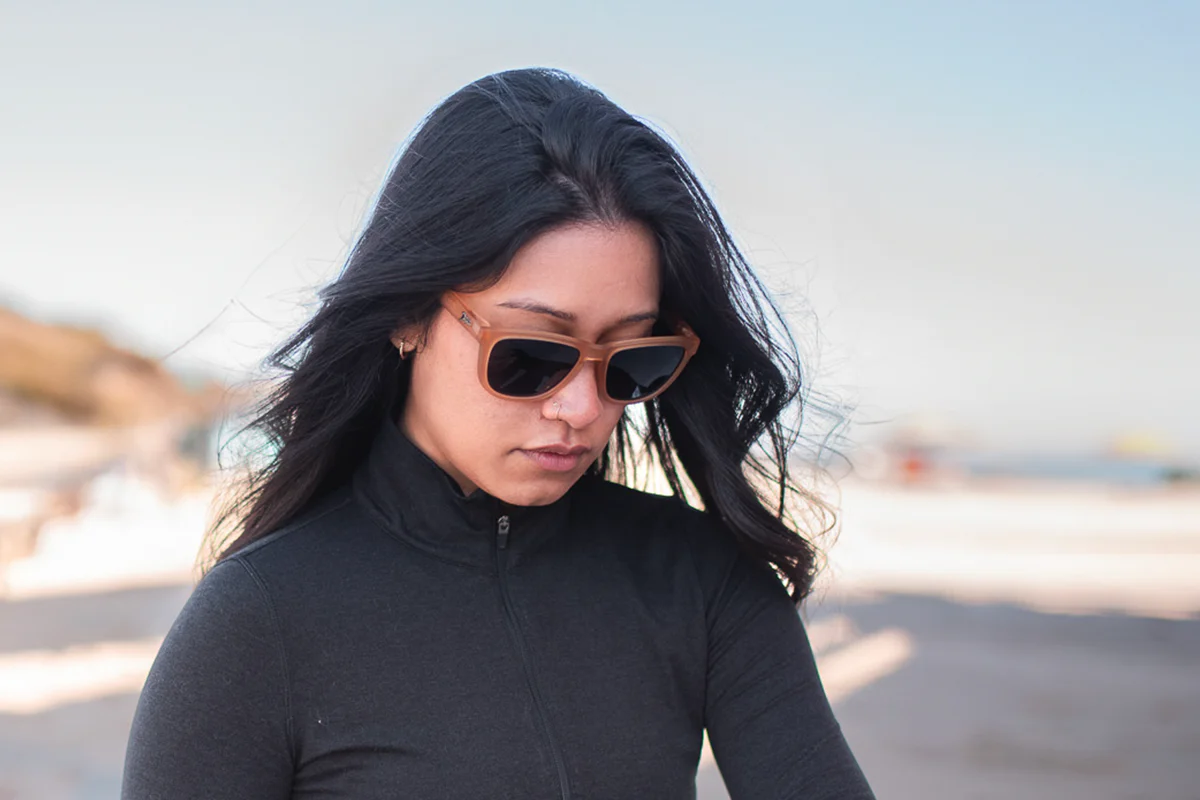 Frosted Sandstone - Jet Black Lens Polarized - Essentials - Image 3