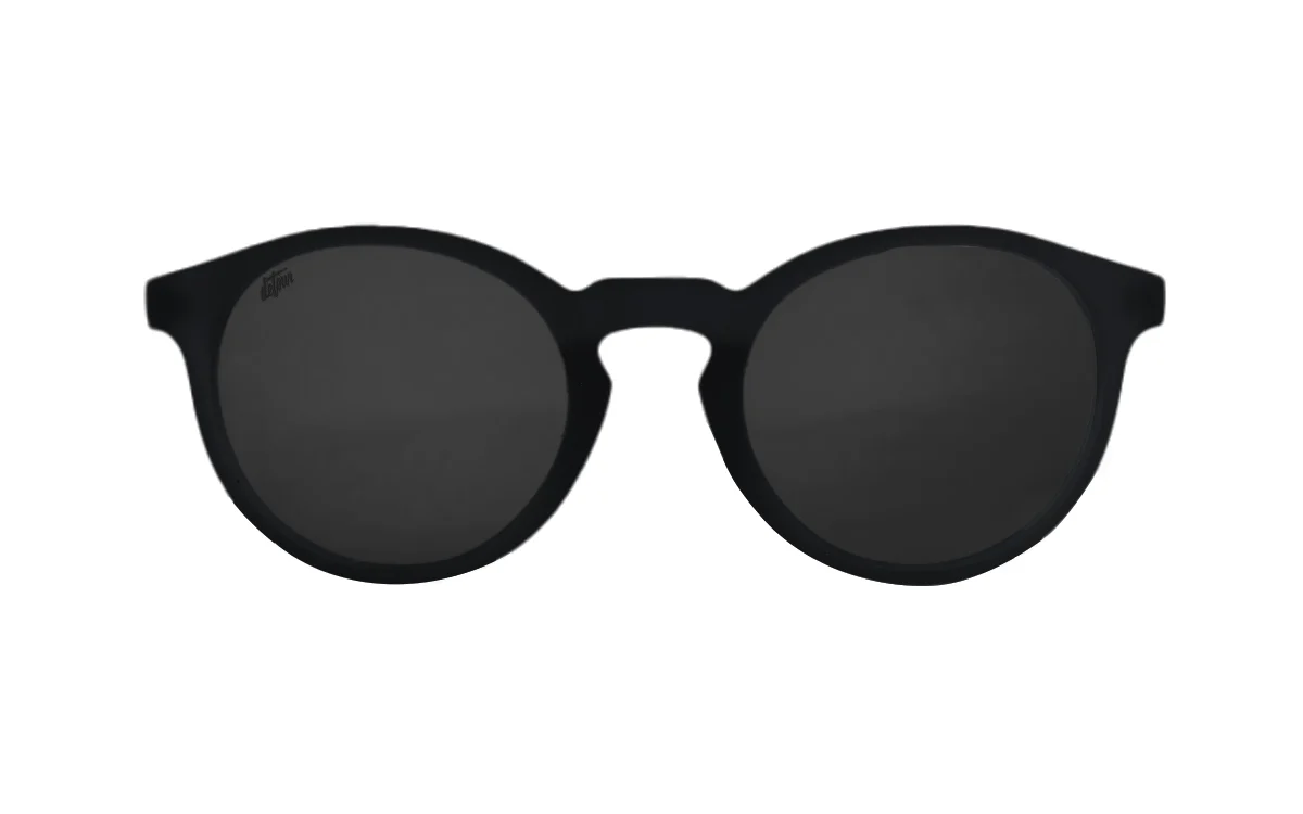 Guppy Kids Matte Black - Jet Black Lens - Image 3