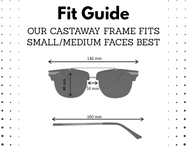 Matte Black Gold - Jet Black Lens Polarized - Castaway - Image 4