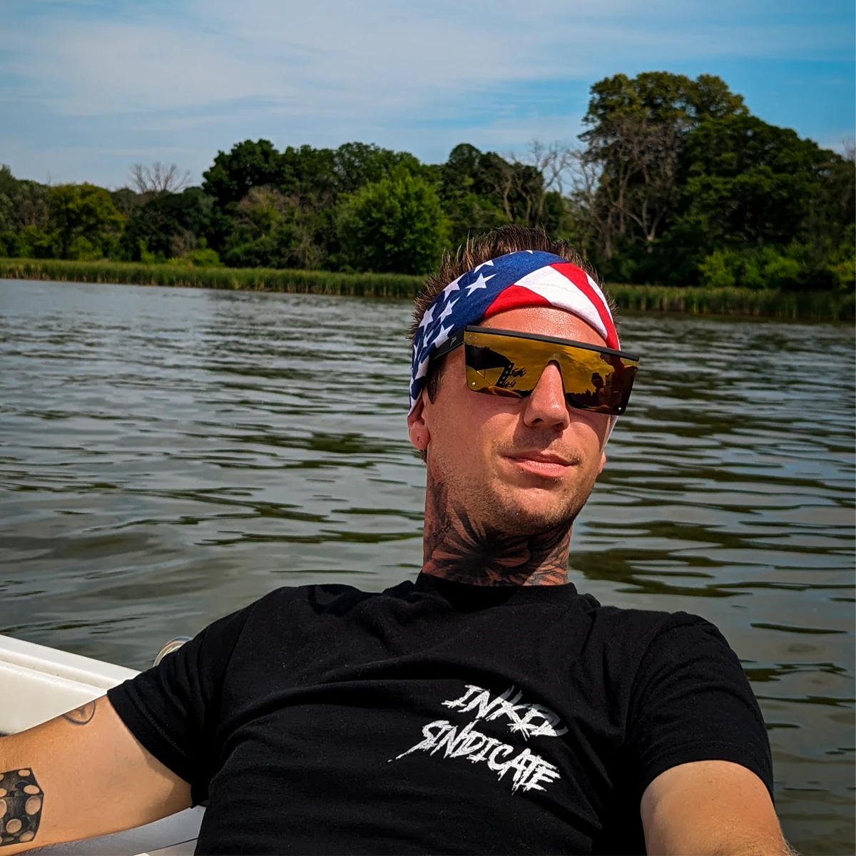 Tidal Wave - Matte Black - 24K Gold Lens Polarized - Image 4