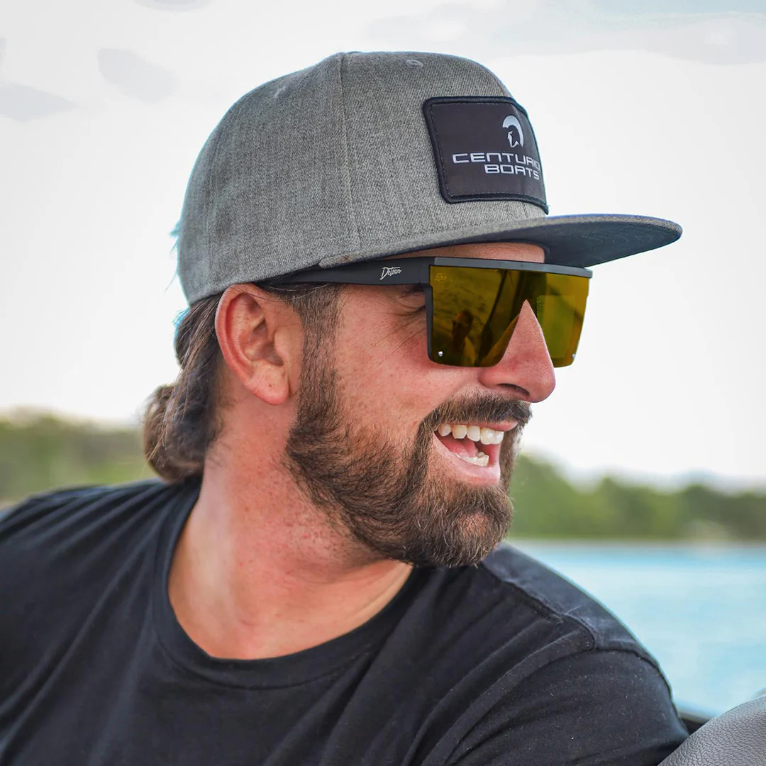 Tidal Wave - Matte Black - 24K Gold Lens Polarized - Image 5
