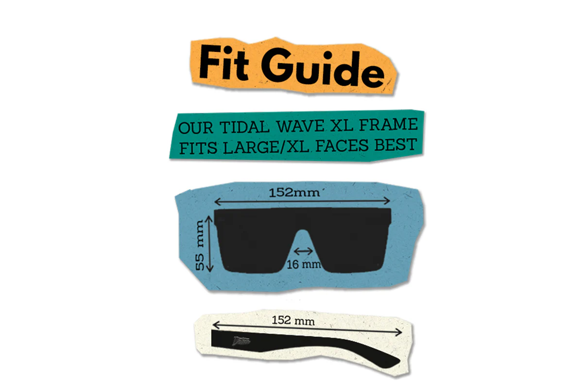 Tidal Wave XL - Matte Black - Jet Black Lens Polarized - Image 6