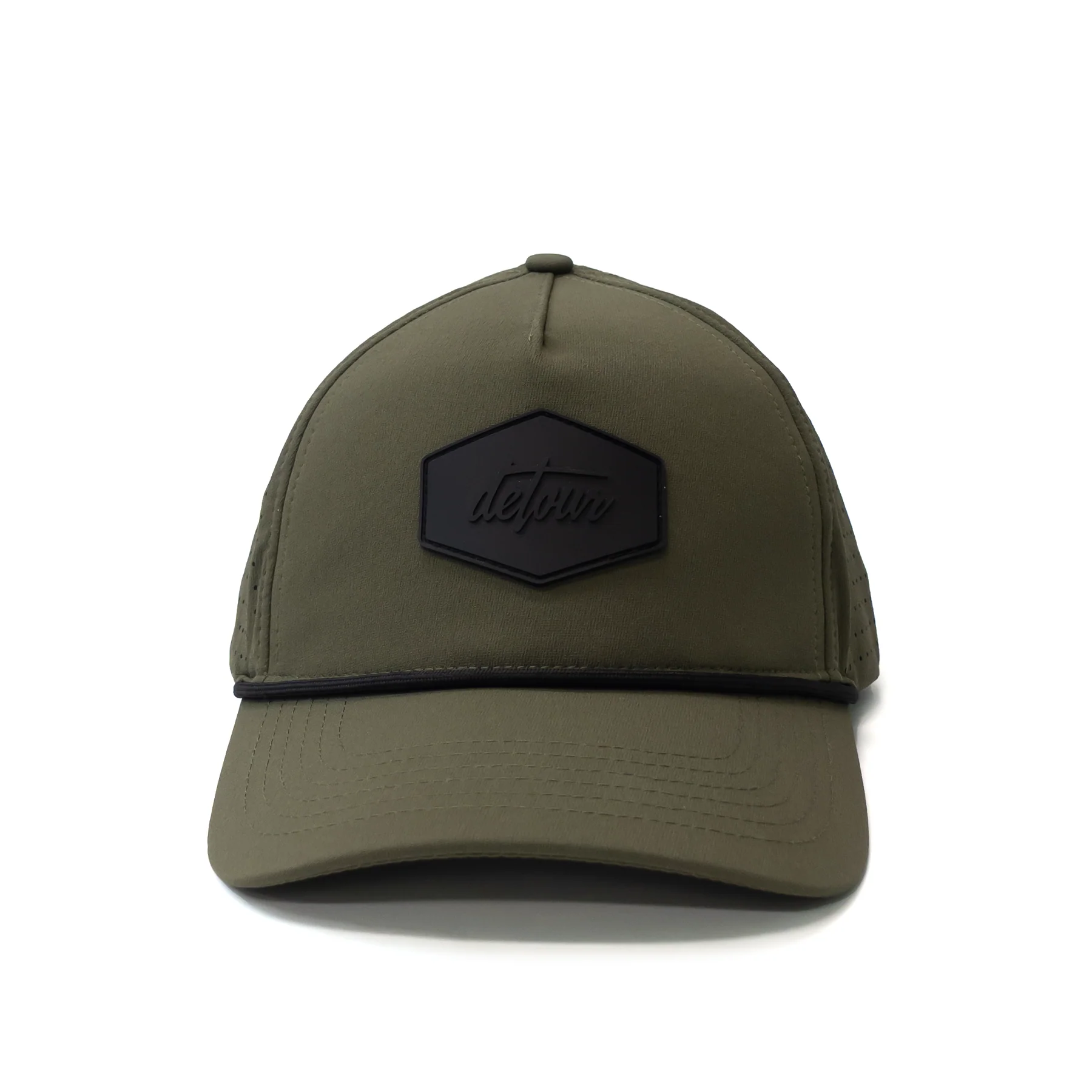 XL Military Green Snapback Hat - Image 3